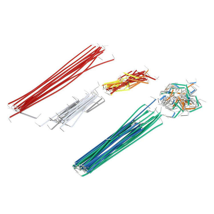 140 Pcs U Shape Breadboard Jumper Wire Kit