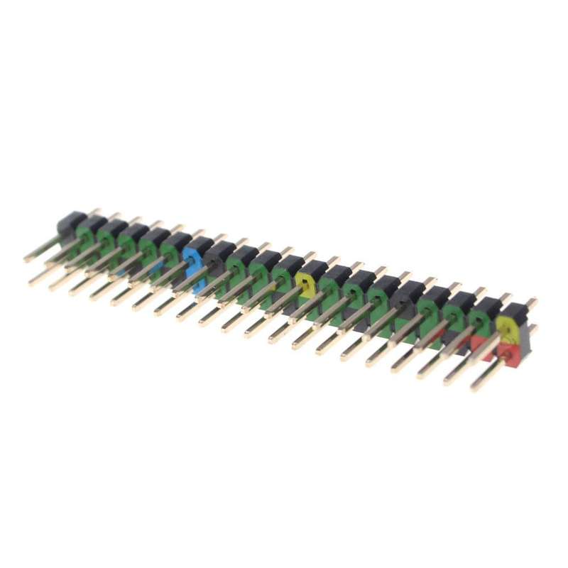 Raspberry Pi 40 Pin Colour coded header