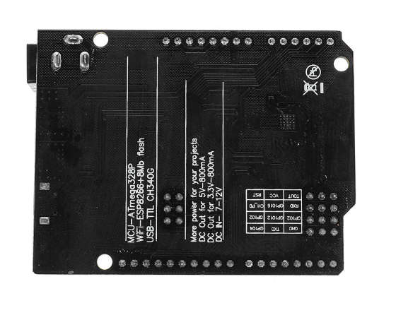 Arduino Compatible Module with ESP8266(WiFi) and ATmega328P