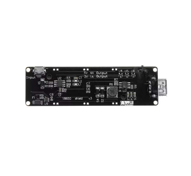Micro USB 18650 Battery Backup Charger Board (UPS)