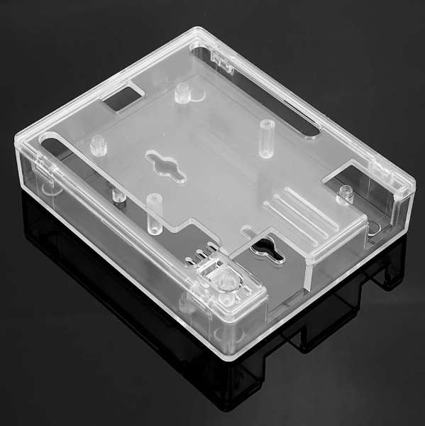 Arduino ABS Plastic Enclosure (Clear)