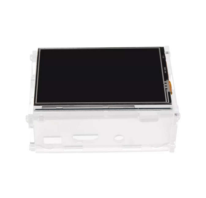 3.5" TFT Touch Display with acrylic case for Raspberry Pi (2B, 3B and 3B+)