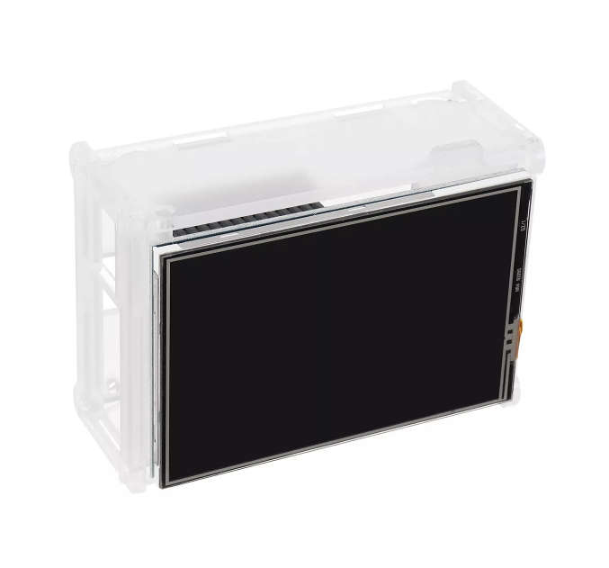3.5" TFT Touch Display with acrylic case for Raspberry Pi (2B, 3B and 3B+)