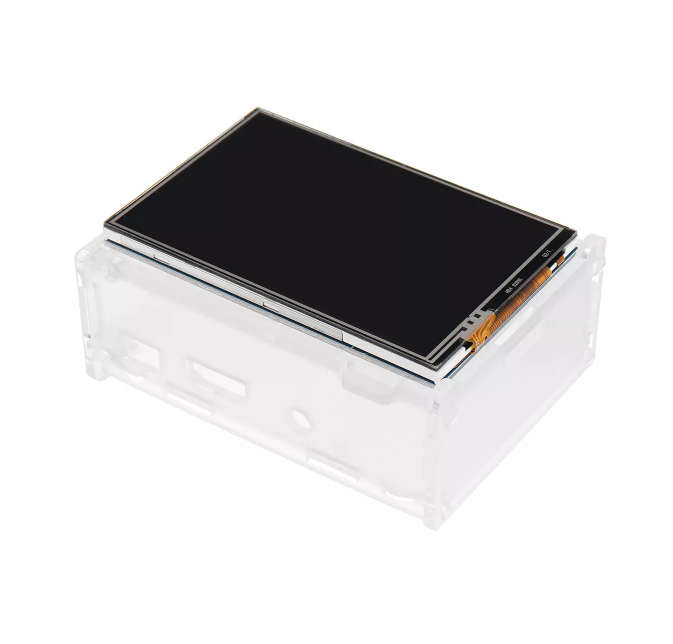 3.5" TFT Touch Display with acrylic case for Raspberry Pi (2B, 3B and 3B+)
