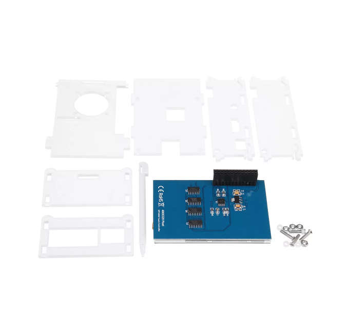 3.5" TFT Touch Display with acrylic case for Raspberry Pi (2B, 3B and 3B+)
