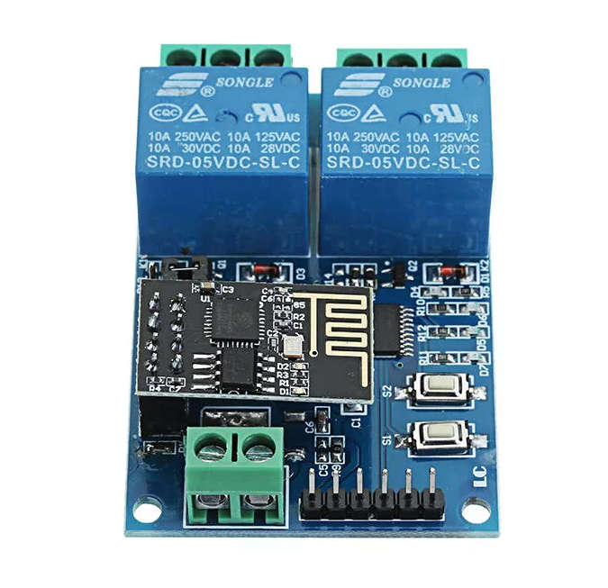 ESP8266 WIFI Relay Module (2 Channel)
