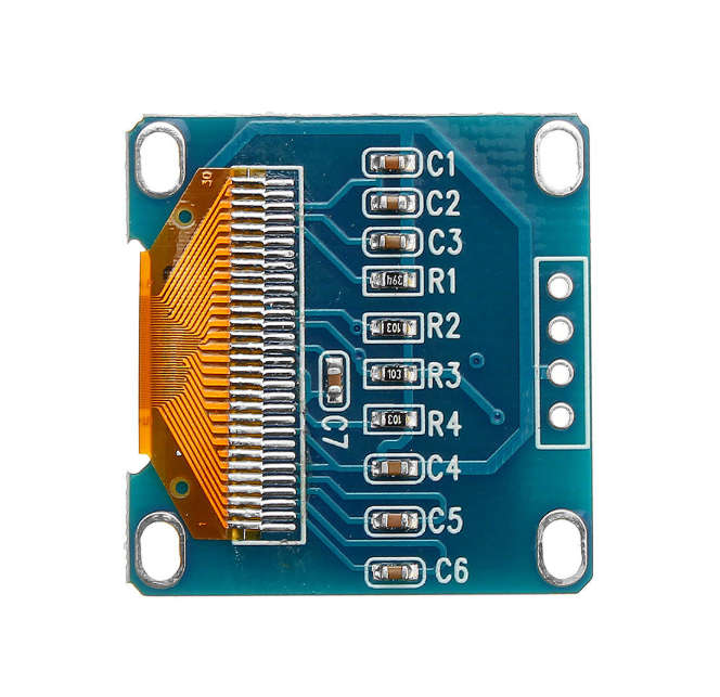 0.96 Yellow and Blue OLED Display
