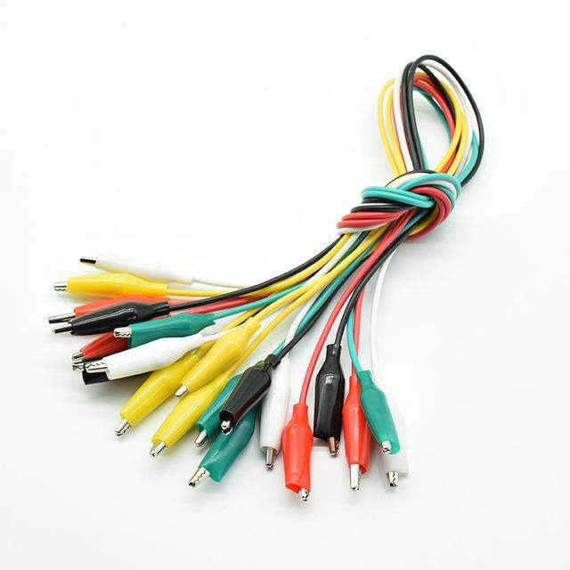 Crocodile Clip Cables (10 Cables 50CM)