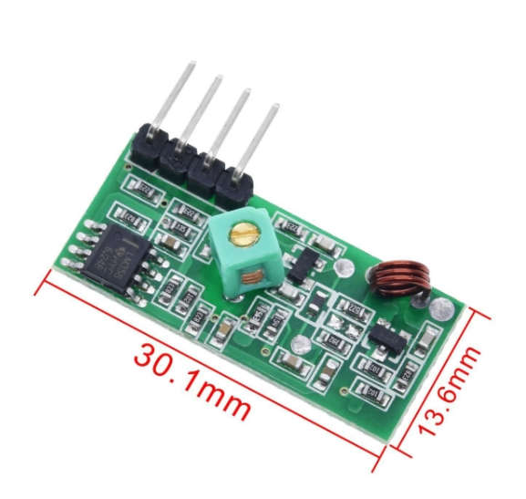 433 RF Receiver Transmitter Pair