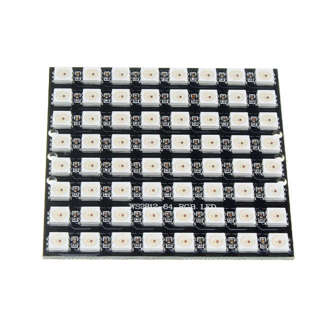 NeoPixel WS2812 5050 RGB Matrix Display 8 X 8 LED