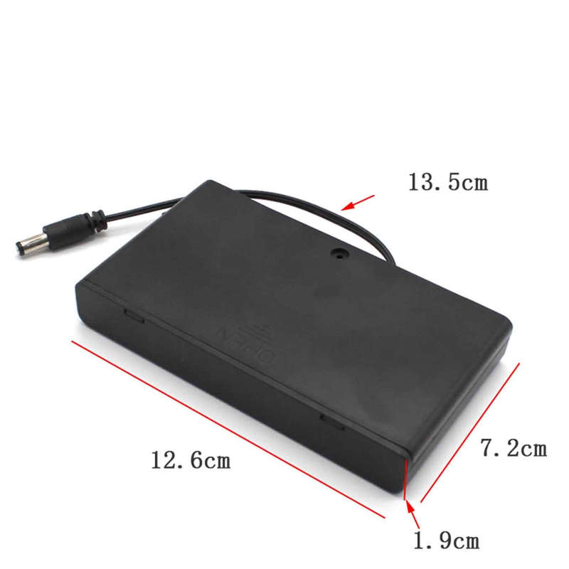 8 x AA (12V) Plastic Battery Case