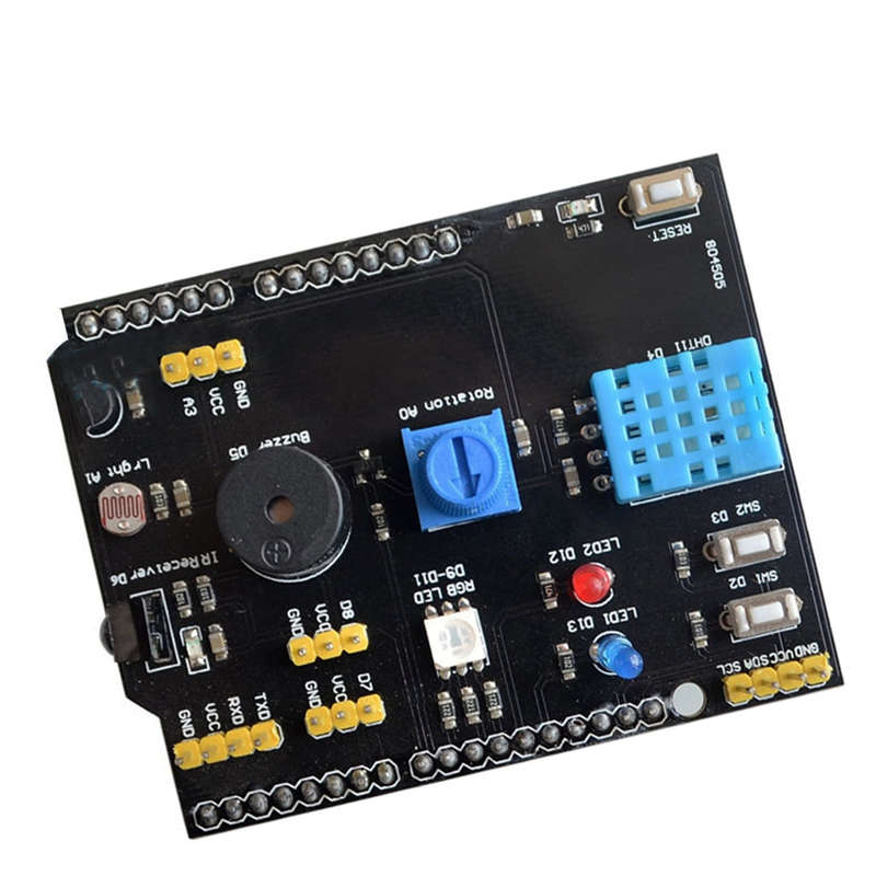 Multifunctional expansion shield DHT11LM35 temperature