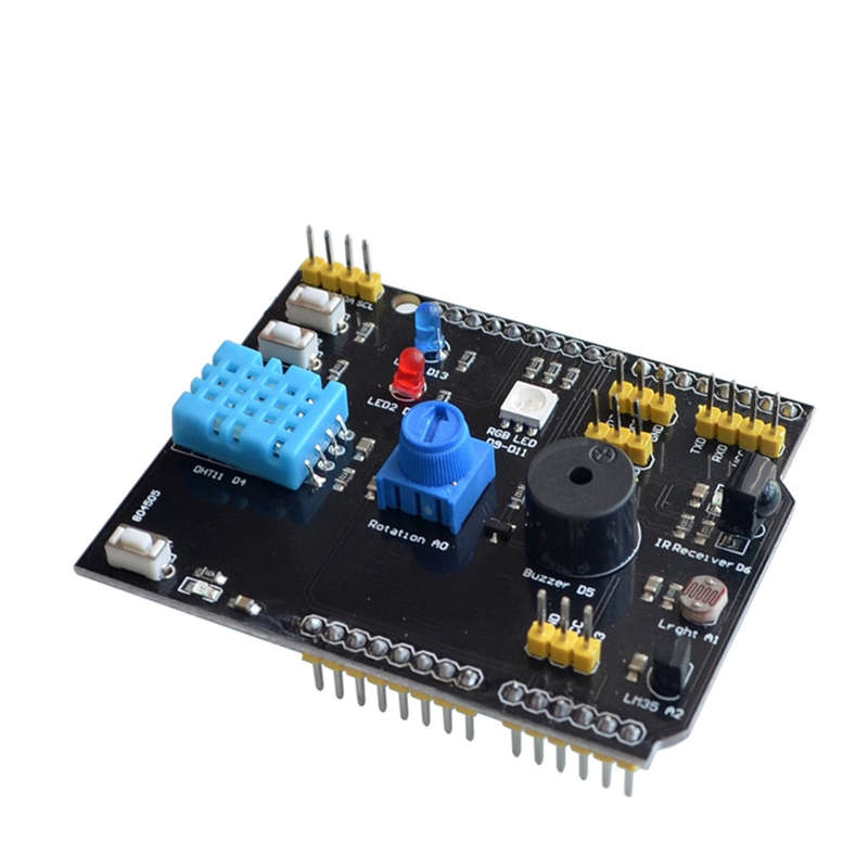 Multifunctional expansion shield DHT11LM35 temperature