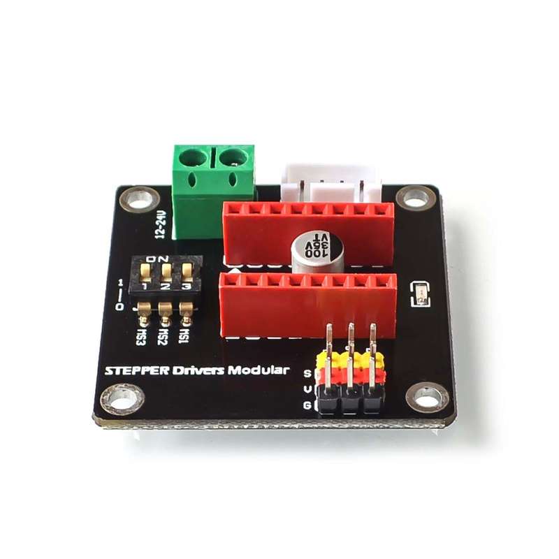 Stepper Motor Driver Break Out Board A4988 or DRV8825 Black Version