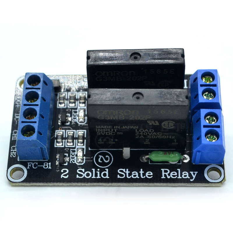 Relay Card 2 Channel (Solid State)