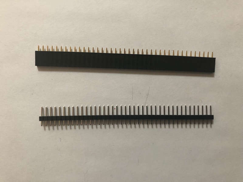 Female Header 40 Pin 2.54mm pitch