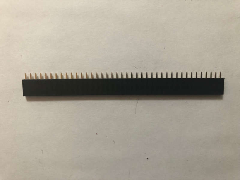 Female Header 40 Pin 2.54mm pitch