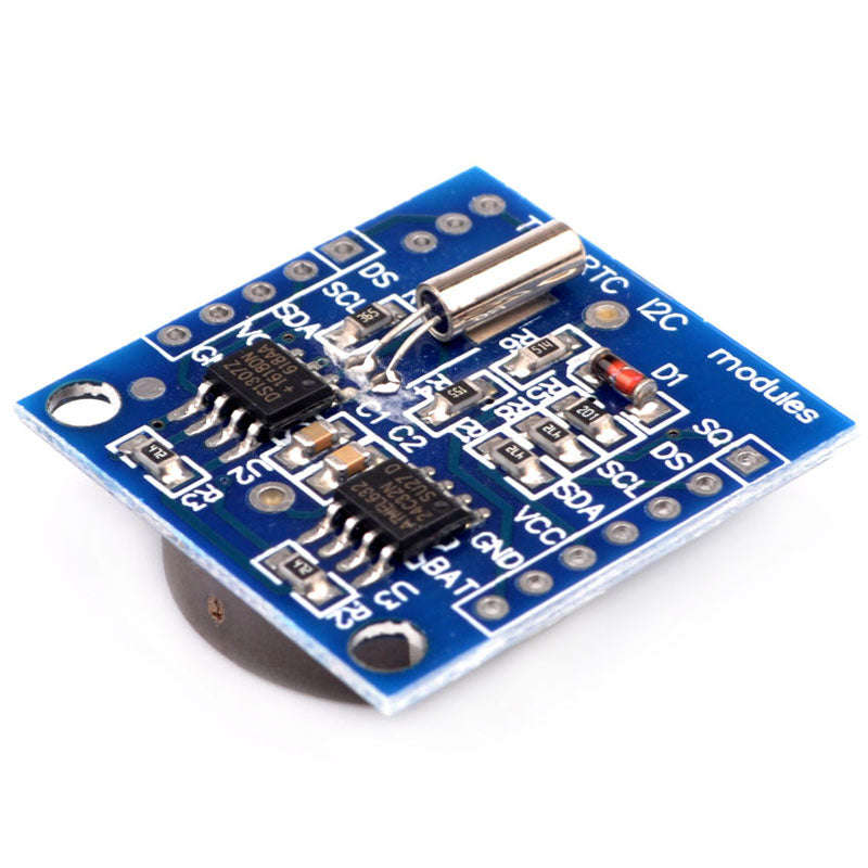 Real Time Clock (RTC-DS1307) and Memory module