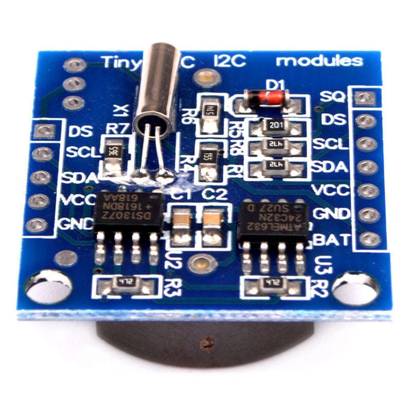 Real Time Clock (RTC-DS1307) and Memory module