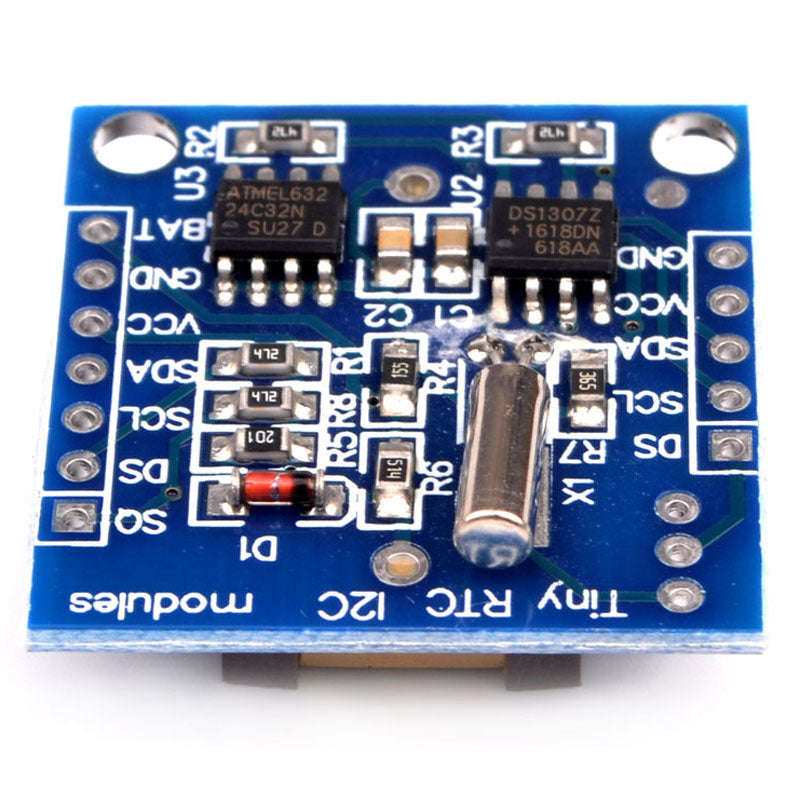 Real Time Clock (RTC-DS1307) and Memory module
