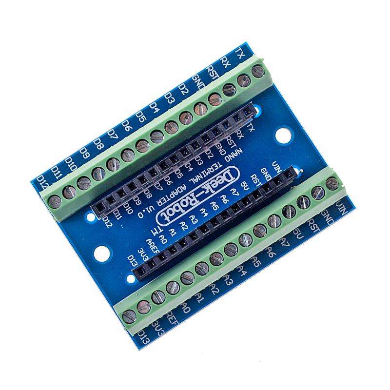 Arduino Nano Screw Terminal Expansion (Breakout)