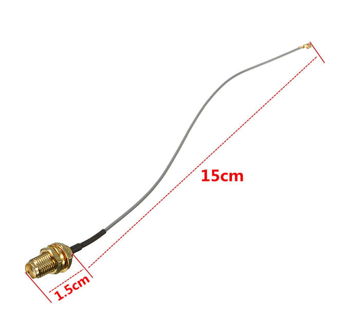 Male SMA to U.FL (IPEX) Connector (Pigtail)