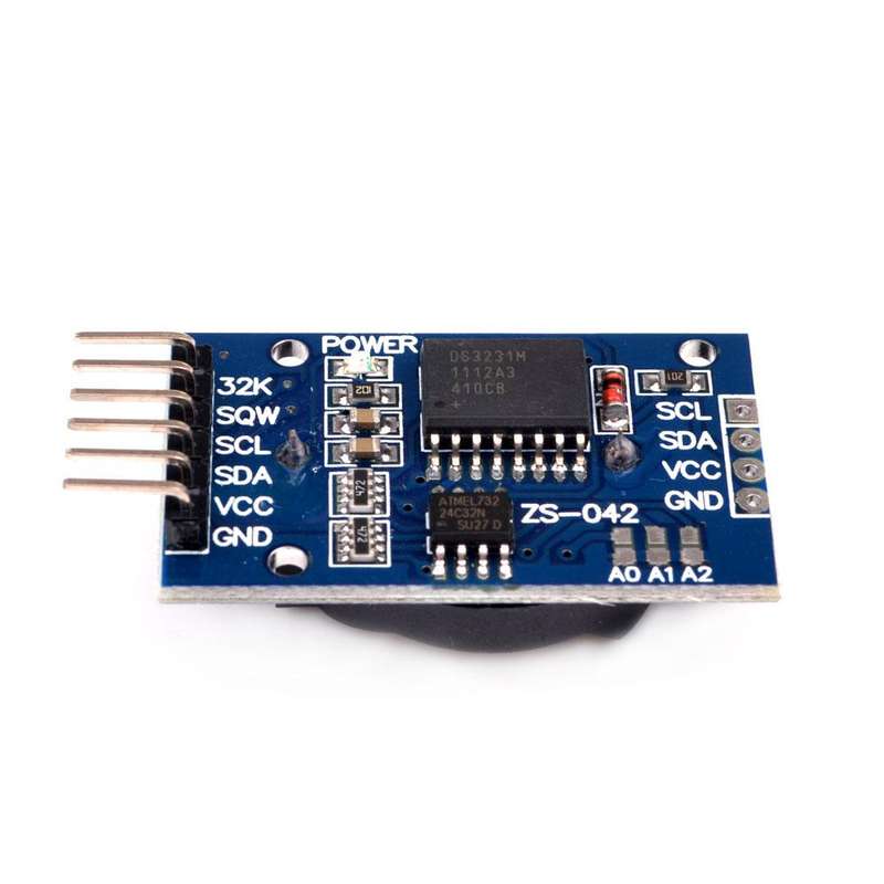 Real Time Clock (RTC-DS3231) and Memory module(AT24C32)