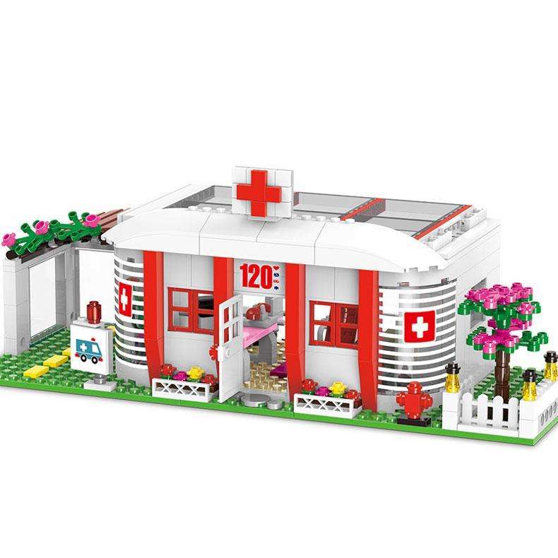 Xingboa - Girl City Hospital (Lego Compatible)