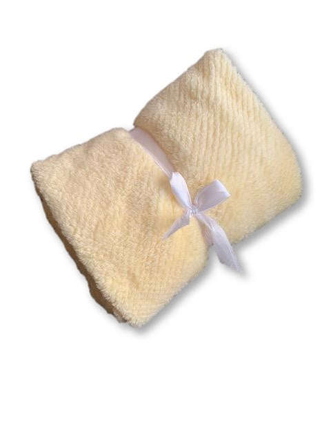 Yellow Fluffy Blancket- Ackermans