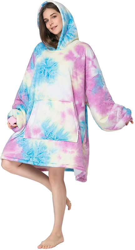 Tie Dye Giant Huggle Hoodie