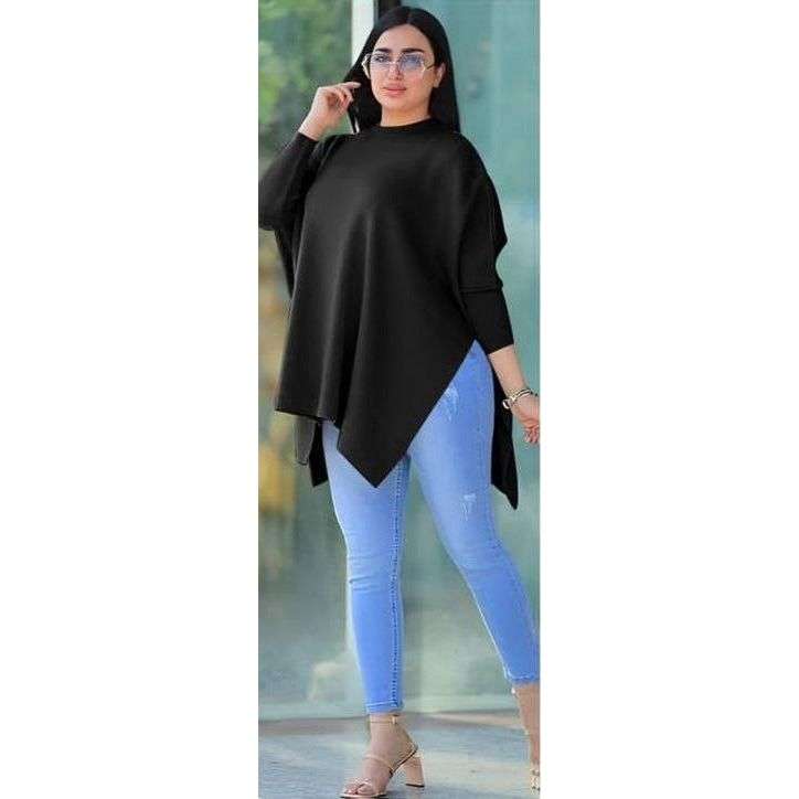 Round Neck Knitted Top