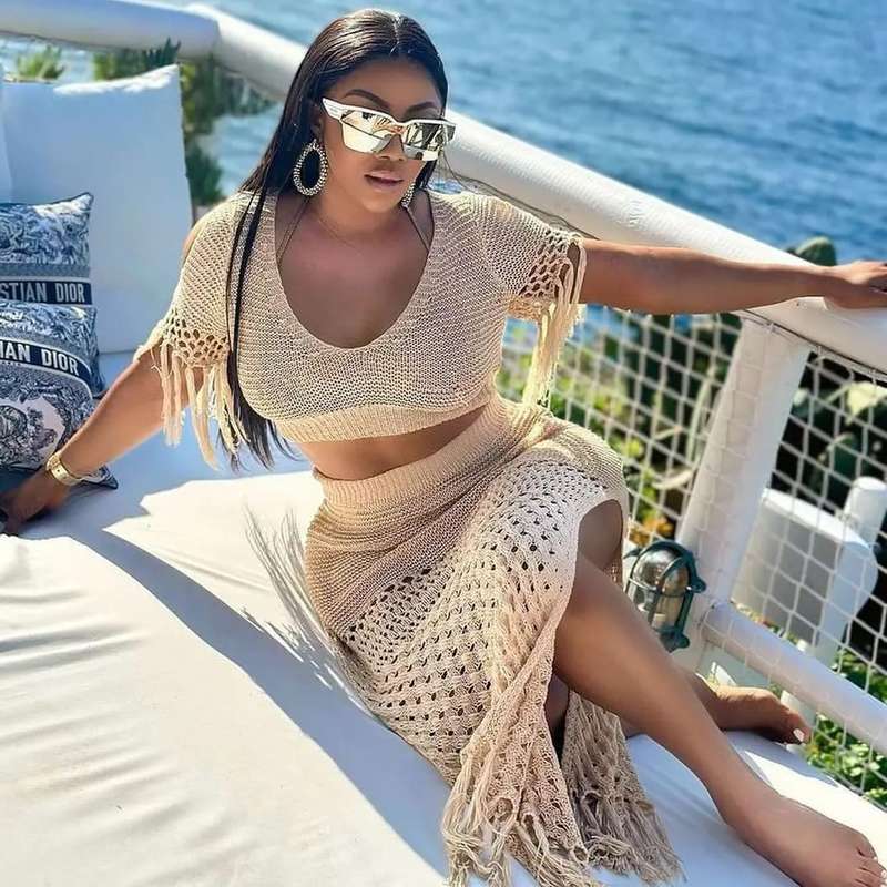 Retro Chic Knitted Set