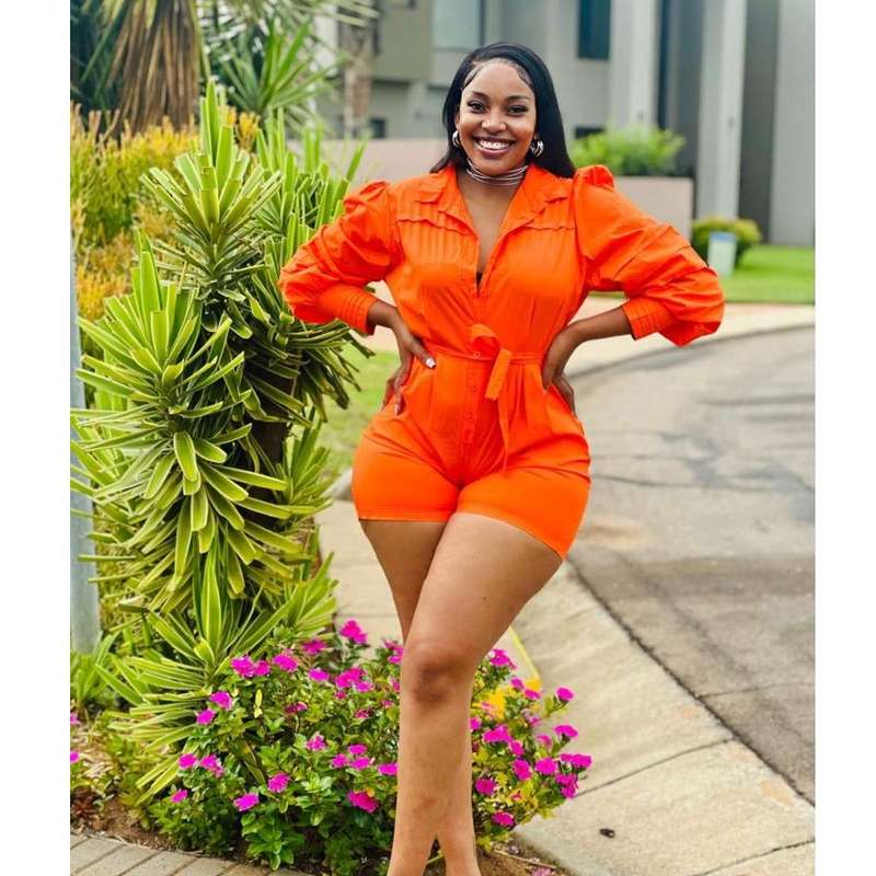 Long Sleeve Short Jumpsuit