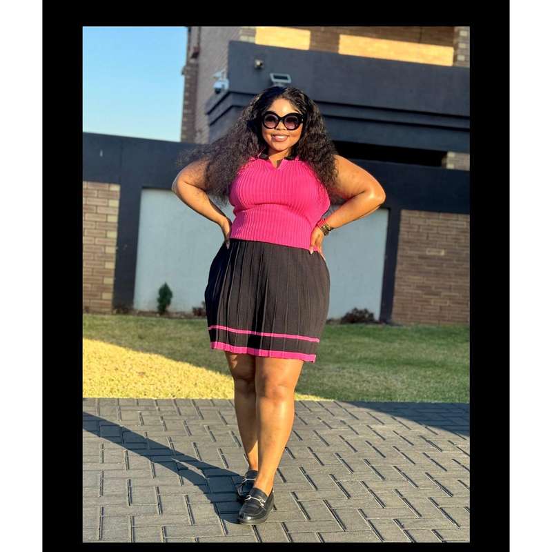 Sleeveless Elegant Knitted 2 Piece Set