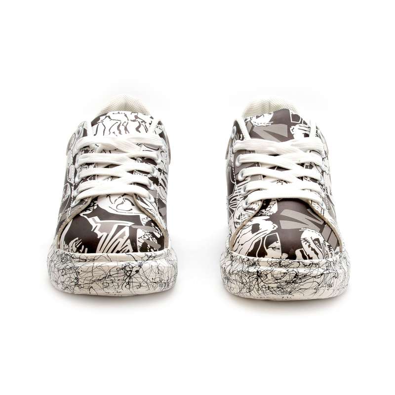 Fashion Lace Up Low Top Platform Shoes.