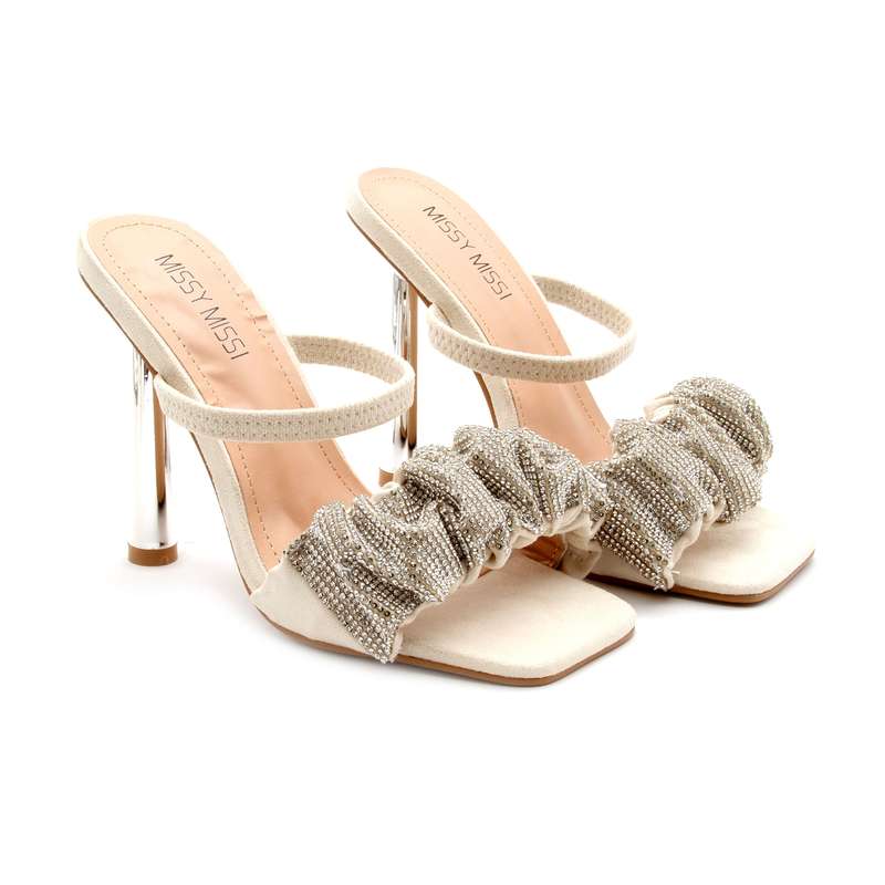 Crystal Transparent PVC High Heels