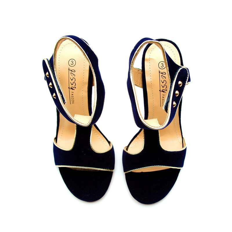 Summer Platform Fish Mouth Sandals Block High Heels.