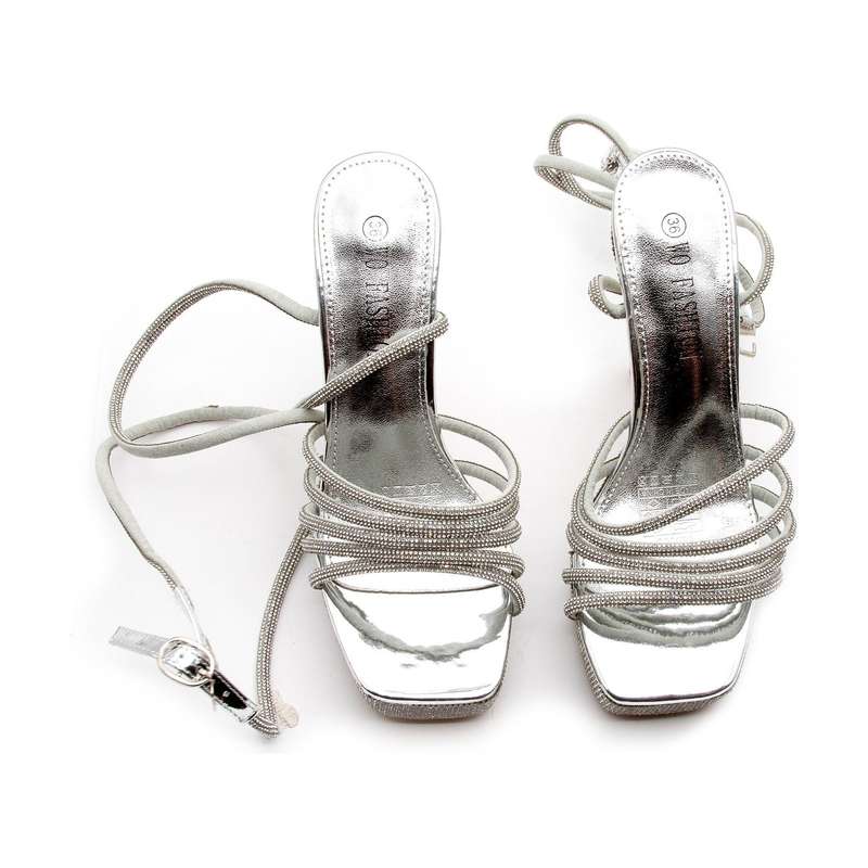 Platform Rhinestone High Heel Shoes