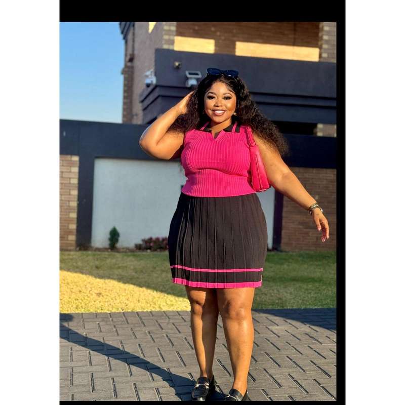 Sleeveless Elegant Knitted 2 Piece Set