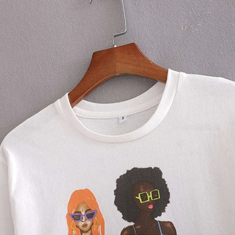 Character Print T-shirt