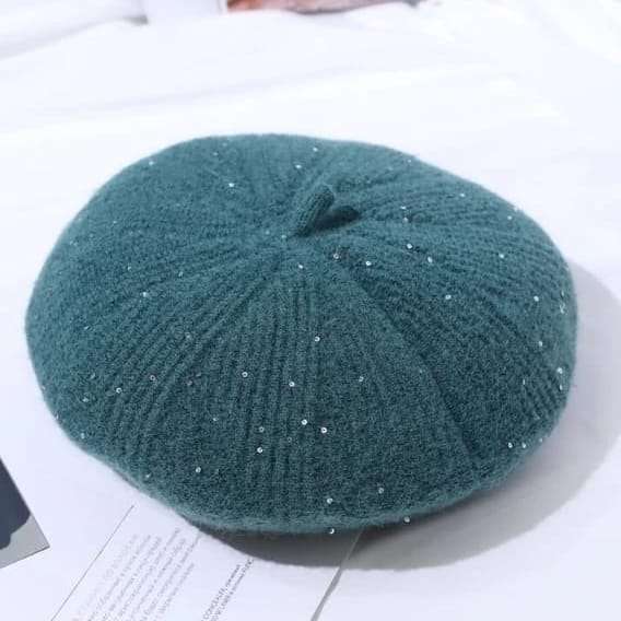 Vintage Shiny Beret