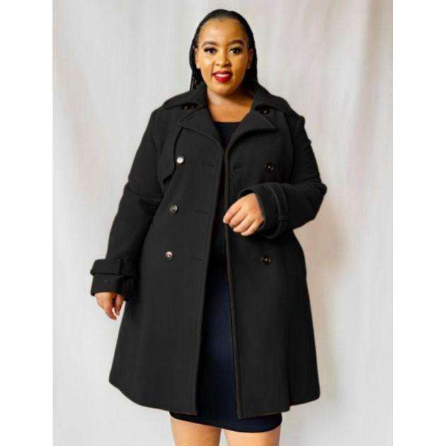Vintage Buttoned Coat