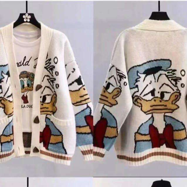 Vintage Knitted Long Sleeve Top
