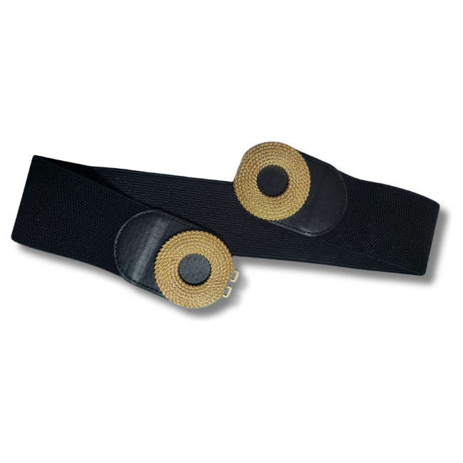 Round Elastic Buckle Belt