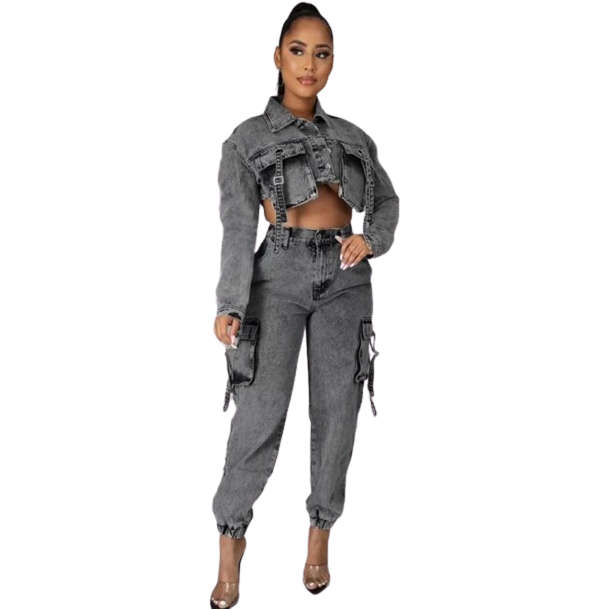 Denim 2 Pieces Set