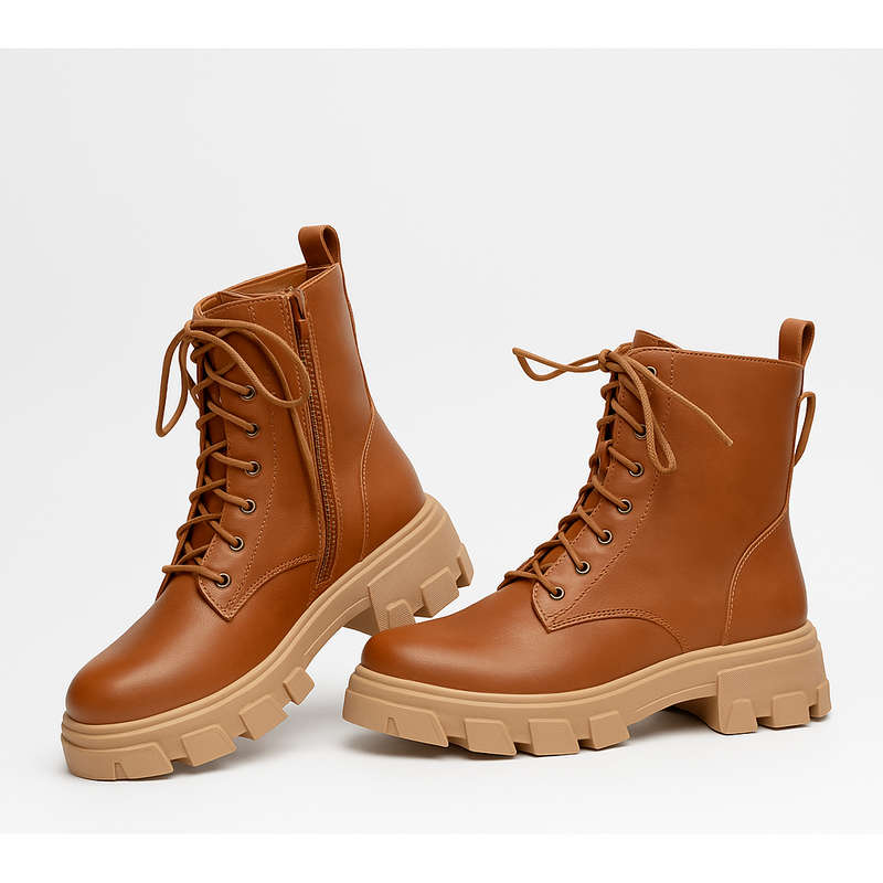 PLATFORM ANKEL BOOTS
