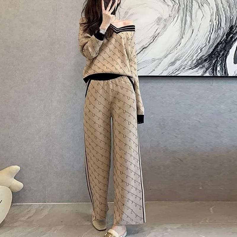 Knitted 2 piece Set
