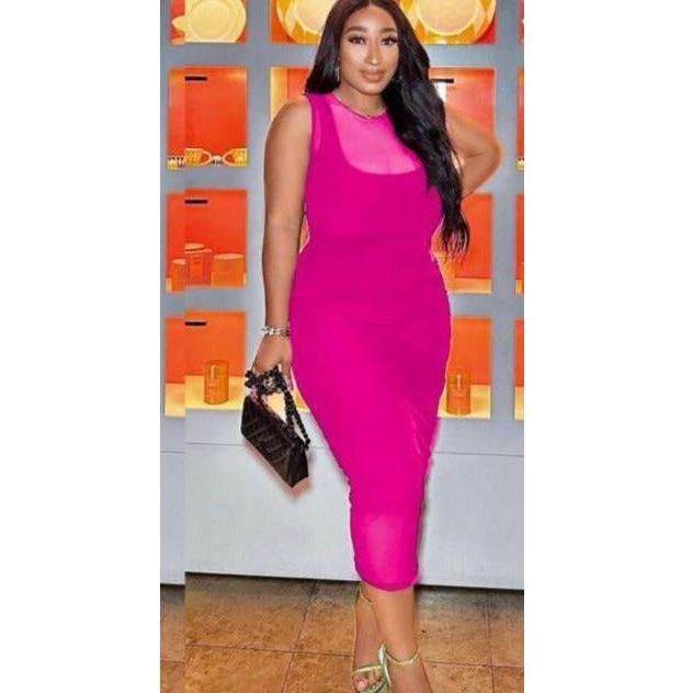 Bodycon Lace Cover Dress