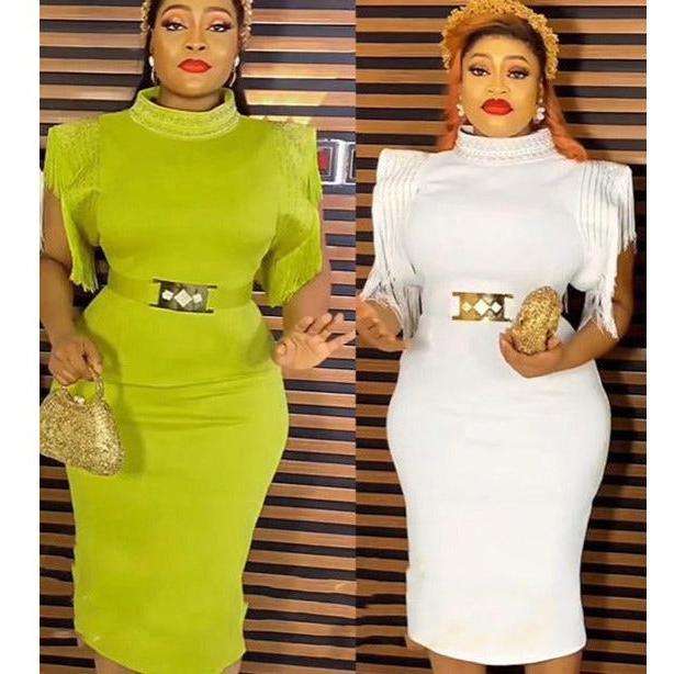 Bodycon Round Neck Dress