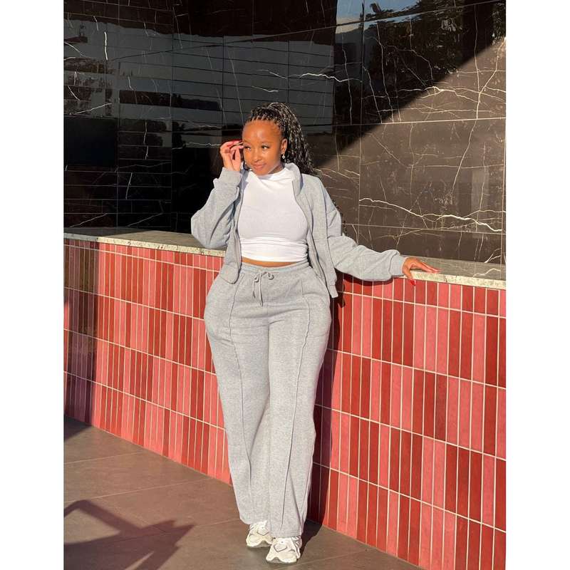 Stylish Sportswear Two Piece Tracksuit Set